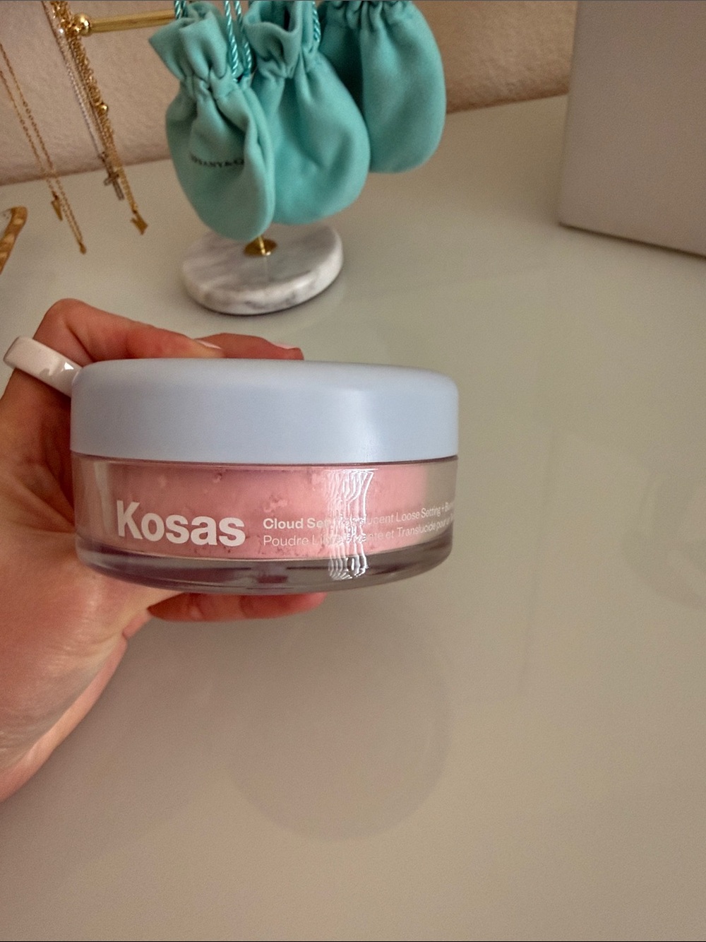 Kosas Cloud Set translucent loose setting and blurring powder candy rose new